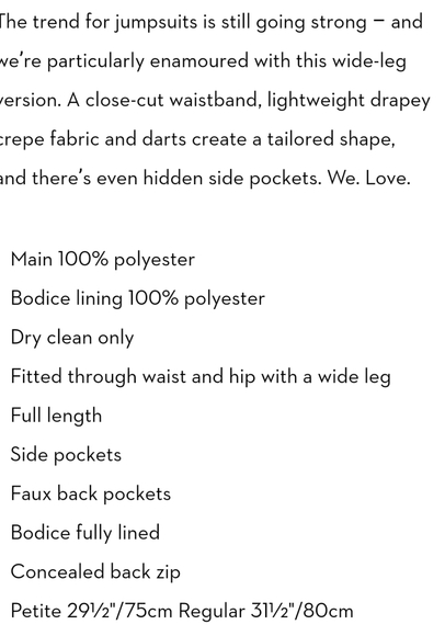 Boden Hexham Jumpsuit in poinsettia - Picture 12 of 12